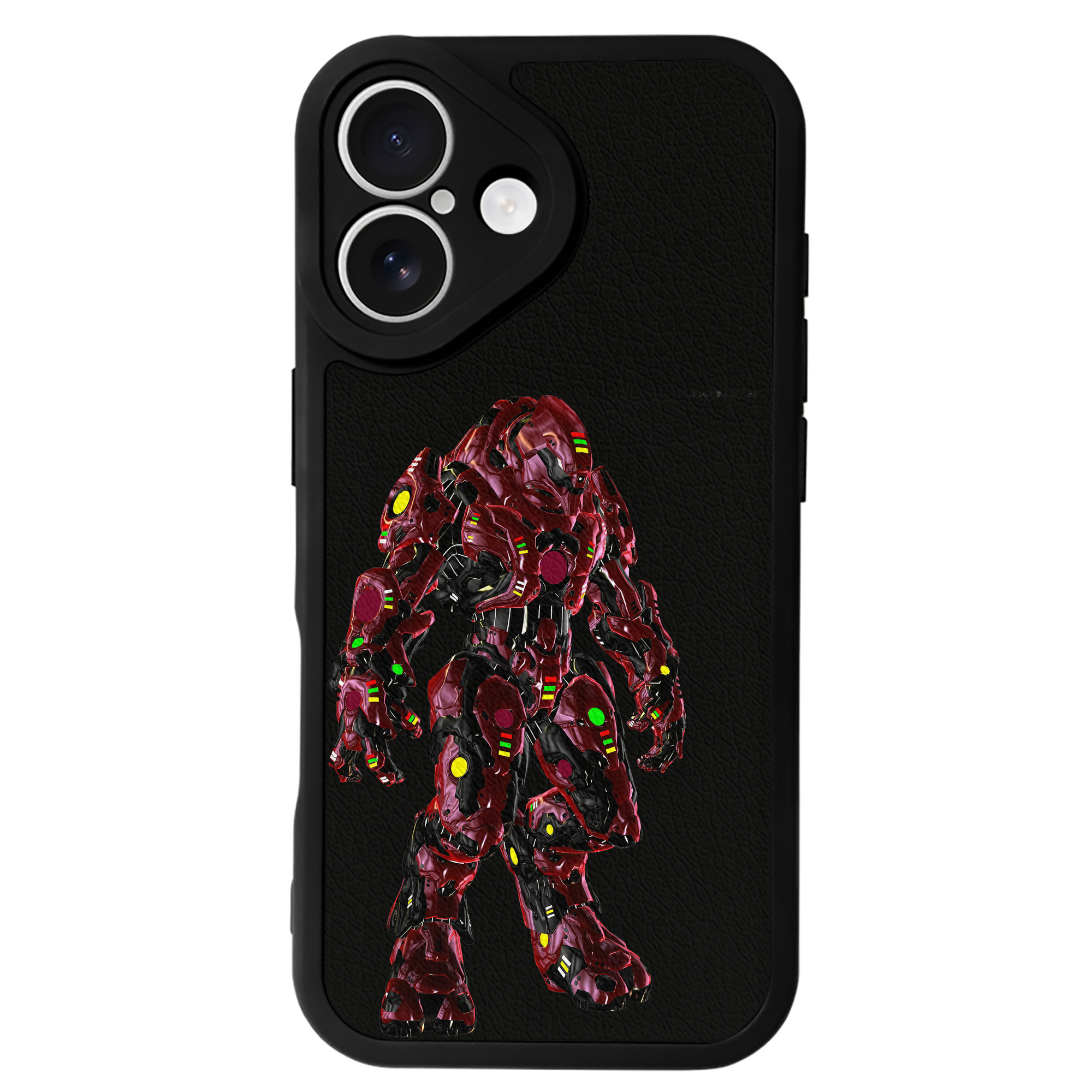 （画像用） Transformers トランスフォーマー 【iPhone 16シリーズ対応】シリコンスマホケース（レザー調） 材質：シリコン